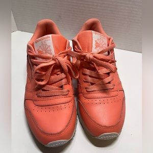 Reebok Classic Canyon Coral size 7.5 used